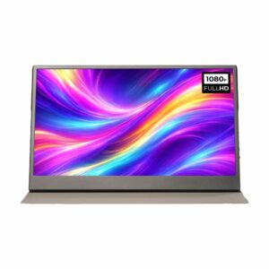 Denver PMO-15604 15.6" Bærbar Skærm m. Flip Cover - Sort