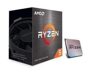 AMD CPU Ryzen 5 5500 3.6GHz 6 kerner AM4 (PIB - m/køler)
