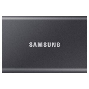 Samsung T7 Bärbar SSD, 1TB, USB-C (3.2 gen 2) - Svart