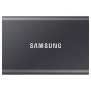 Samsung T7 Bärbar SSD, 2TB, USB-C (3.2 gen 2) - Svart