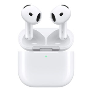 Apple AirPods 4 med Aktiv Støjreduktion In-Ear Headset m. Trådløst Opladningsetui - Hvid