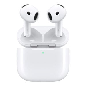 Apple AirPods 4 med Aktiv Støjreduktion In-Ear Headset m. Trådløst Opladningsetui - Hvid
