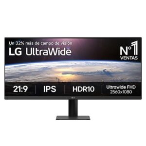 Monitor LG UltraWide 34'', curvo, IPS, UWFHD, 100 Hz, Negro - 34U511A-B