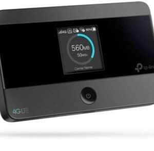 Mobiler WLAN Router TP-Link M7350, 4G LTE, bis 10 Nutzer, Download bis 150 Mbit/s & Upload bis 50 Mbit/s, Akkubetrieb bis 8 h, B 106 × T 66 × H 16 mm