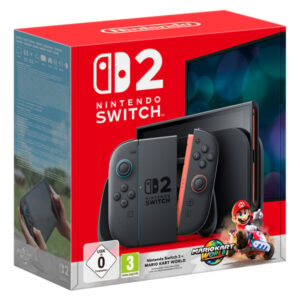 Nintendo Switch 2 + Mario Kart World kannettava pelikonsoli 20,1 cm (7.9") 256 GB Kosketusnäyttö Wi-Fi Musta
