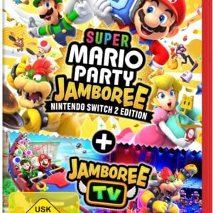 SWITCH 2 Spielesoftware "Super Mario Party Jamboree - Nintendo Switch 2 Edition + Jamboree TV", transparent (ohne farbbezeichnung), Nintendo Switch 2, Spielesoftware, Spielesoftware