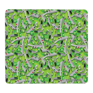 Rick and Morty Portal Gun Gaming Mouse Mat - Small