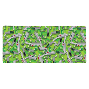 Rick and Morty Portal Gun Gaming Mouse Mat - Large