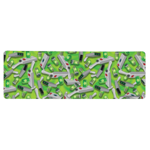 Rick and Morty Portal Gun Gaming Mouse Mat - Medium