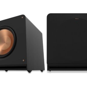 Klipsch RP-1600SW 16-tums aktiv subwoofer 2-pack Svart