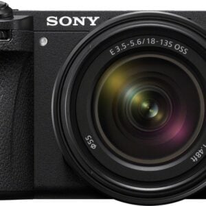 Sony Systemkamera "Alpha ILCE-6700 + 18–135-mm-Objektiv", schwarz, B:12,2cm H:7,51cm T:6,9cm, Fotokameras, Systemkamera