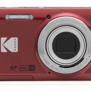 Kodak FOTOCAMERA DIGITALE PixPro FZ55 Zoom ottico 5x, 16,76 megapixel, Rosso
