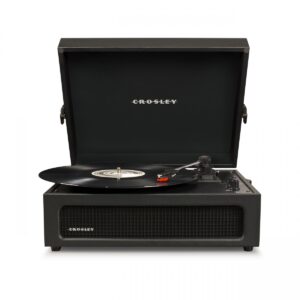 Crosley Voyager Portable Turntable with Bluetooth Out Black