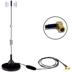 Albrecht 62336 Mag31 Magnetic DAB+ Antenna With Amplifier For Car Use