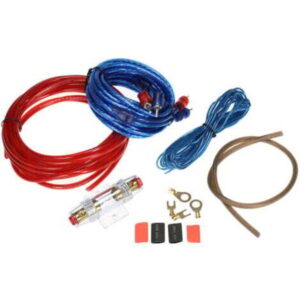 MCBOSON 1500W Car Audio Subwoofer Amplifier Mounting Kit AMP Wiring Kit RCA Cable Wire Fuse Holder