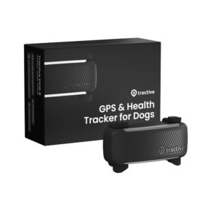 Tractive Gps & Health Tracker För Hundar Svart