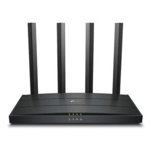 TP-Link Archer AX12, Wi-Fi 6 (802.11ax), Kaksitaajuus (2,4 GHz/5 GHz), Ethernet LAN, Musta, Pöytäreititin