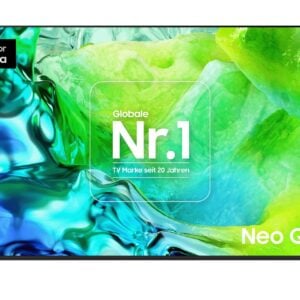 55" Neo QLED QN80H 4K Samsung Vision AI Smart TV (2026), Titanium Black