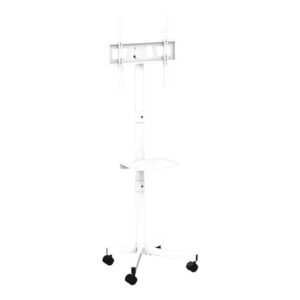 Gembird TVS-55T-03-W, 139,7 cm (55"), 100 x 100 mm, 400 x 400 mm, -5 - 0°, Terästä, Valkoinen