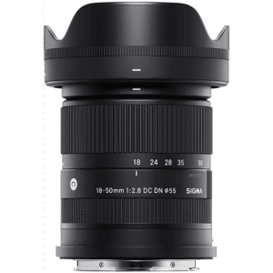 Sigma OBIETTIVO 18-50/2.8 (C) DC DN FUJI Zoom da viaggio, compatibilità Fuji X-Mount