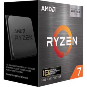 AMD Ryzen 7 5800X3D, 3,4 GHz (4,5 GHz Turbo Boost) processor