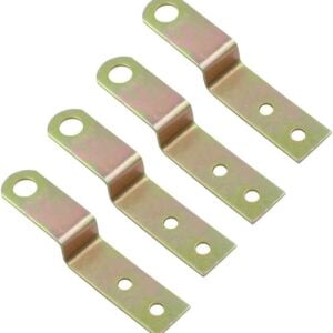 OEM Pack Of 4 Z-shape Picture Frame Brackets, Z Furniture Bracket Fixing Angle Bracket Corner Mounting Shelf Bracket Bracket Accessories (10 Mm)