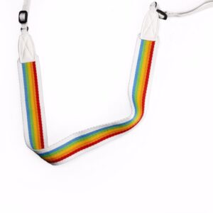 Polaroid - Camera Strap Flat For Polaroid Cameras - Rainbow White