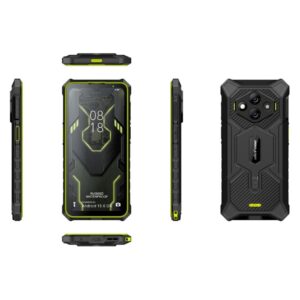 Ulefone MOBILE PHONE RUGKING 3 PRO/8/128GB GREEN (128 GB, Black, Green, 6.56", 4G), Smartphone, Grün, Schwarz