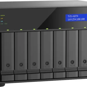 QNAP NAS-Server "TVS-H874T-I7-32G" schwarz Einheitsgröße
