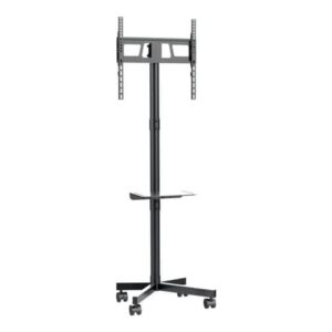 Gembird TVS-55T-03 TV-teline 32"-55" pyörillä, kallistettava, musta