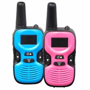 Denver WTK-441 Walkie Talkie Sæt til Børn - 2 stk. - Lyserød / Blå
