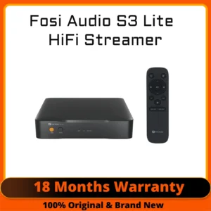 Fosi Audio S3 Lite Streamer Audio Hifi Music Player WiFi Bluetooth Digital Transport Network Support AirPlay Qobuz Connect
