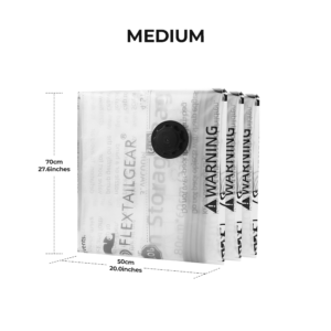 FLEXTAIL Vacuum Storage Bags (without pump) (US Clearance) - Medium / 8-Pack