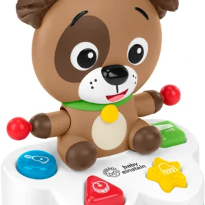 Lernspielzeug BABY EINSTEIN "Drum & Learn Dean Musical Learning Toy", bunt, Lernspielzeug, KinderB:13cm H:24cm L:21cm, Kunststoff, Lernspielzeug, mit Licht und Sound, B:13cm H:24cm L:21cm
